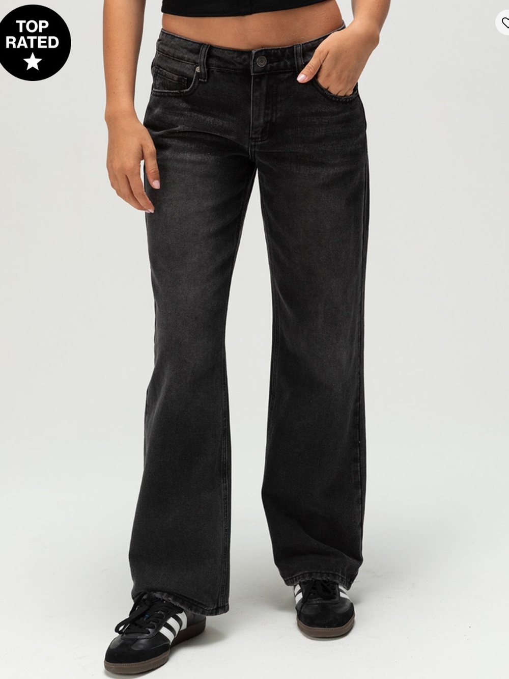 RSQ Womens Low Rise Loose Straight Jeans NWOT 28W